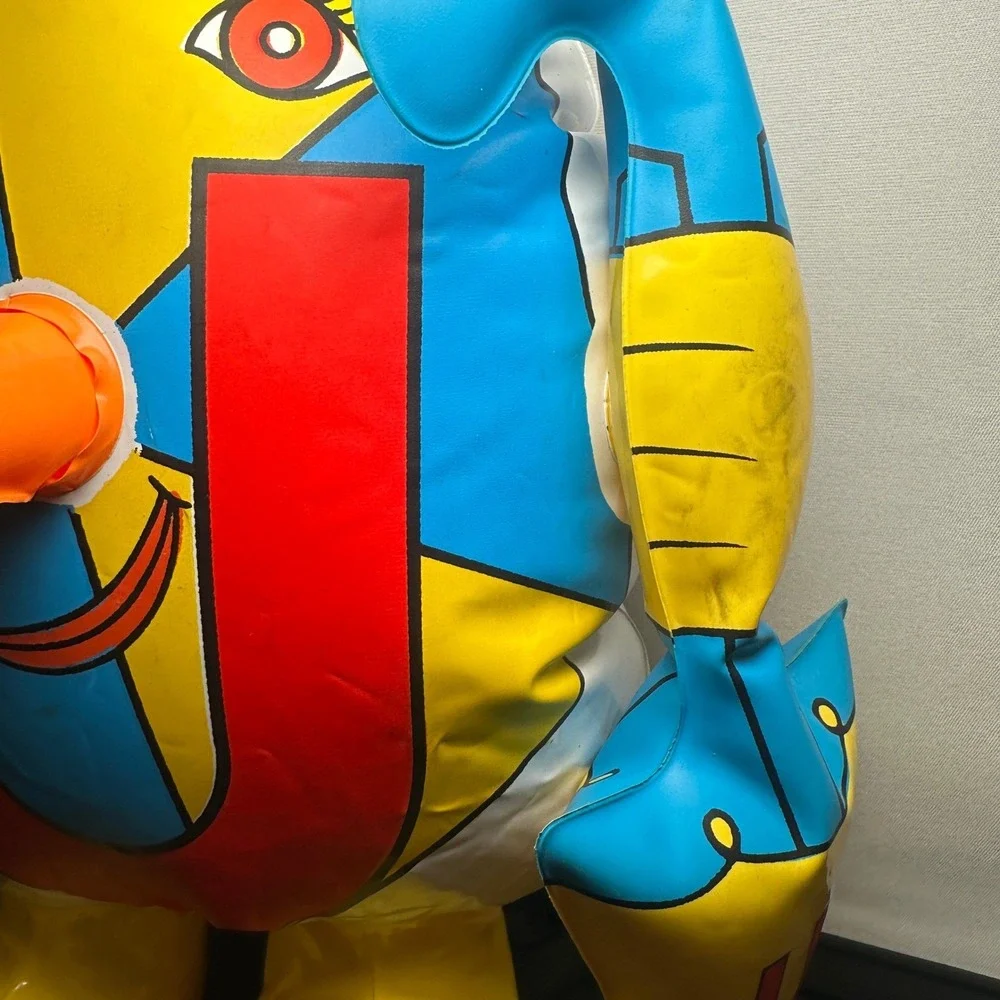 Vintage 1971 Inflatable The Letter People Miss‎ U Upsy Daisy Umbrella Arista C
